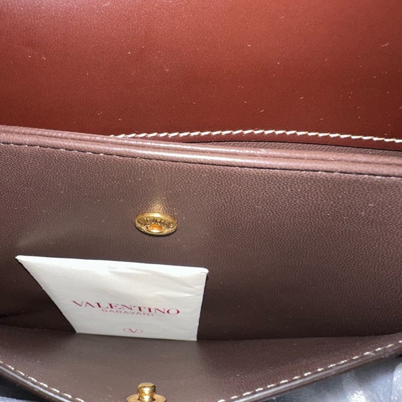 Valentino 9to5 Suede brown shoulder bag - Picture 3 of 6